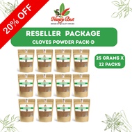 Nanay's Best Reseller Pack Cloves Powder Herbs 25g x 12 Packs