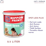 New Cat Tembok Anti Noda + Anti Kuman 2.5 Liter Nippon Paint SPOTLESS