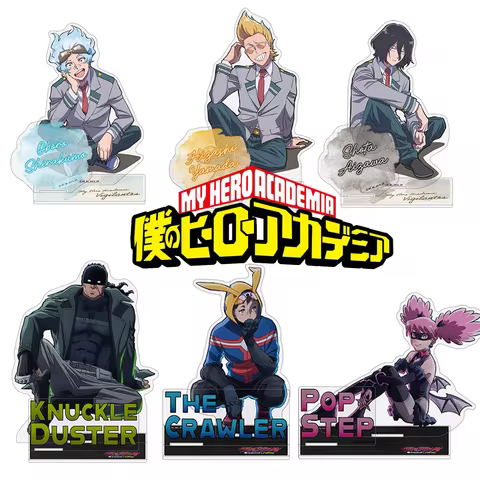 New Anime My Hero Academia Koichi Haimawari Shota Aizawa peripher full set 15CM Acrylic Stand keycha