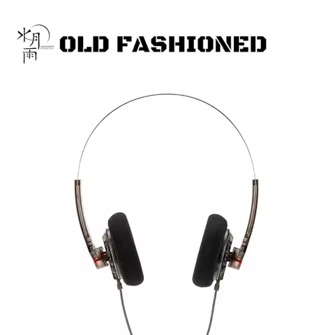 MOONDROP Old Fashioned On-Ear Headphone 0.78-2pin 3.5mm Three-layer rigid-flex composite diaphragm h