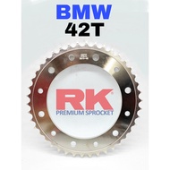 RK Sprocket Rear Sprocket BMW F800GS 42T Premium Sprocket Belakang RK 525 F650GS F700GS Adventure