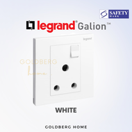 Legrand Galion 15A Aircon Socket White Dark Silver Champagne Rose Gold Matt Black | Goldberg Home