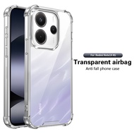 Casing for Xiaomi Redmi Note 14 4G Note14 24117RN76G 24117RN76O 24117RN76E Phone Case Clear Four Cor