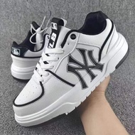 Rey New Korean MLB NY Yes Thick Sole Sneakers Thick Sole for Men and Women Fashion Sneakers