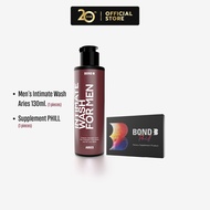Bond Mens Intimate Wash Aries 130 ml. (สูตรอุ่น) + Bond Supplement PHILL
