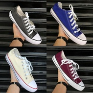 CLEARANCE CONVERSE LOW-CUT GREY / ROYAL BLUE / ARMY GREEN