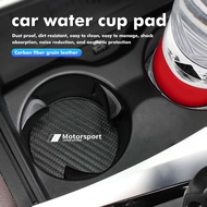 Car Coaster Water Cup Slot Non-Slip Mat For BMW M Performance E84 F10 F20 F15 F25 iX iX1 iX2 iX3 iX5
