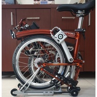 Sepeda Lipat BROMPTON H6R FLAME LACQUER 2019