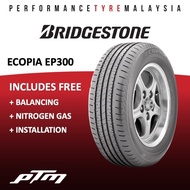 15 16 17 inch Bridgestone Ecopia EP300 Tyre (FREE INSTALLATION/DELIVERY)