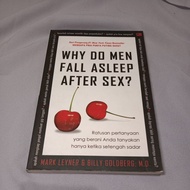 WHY DO MEN FALL ASLEEP AFTER SEX BOOK