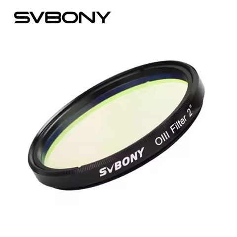 SVBONY SV115 O-III Filter 18nm 1.25"/2'' Narrowband Cuts Light Pollution Filter for Astronomy Telesc