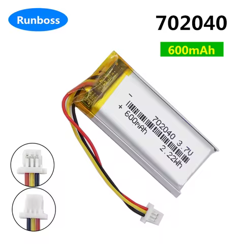 New 600mAh 702040 FT702040P Li-Polymer Battery For ASUS ROG Keris Wireless Game Mouse Accumulator 3-