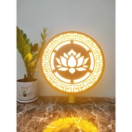 Lotus Worship Lamp, Altar Lamp, Altar Decoration Light