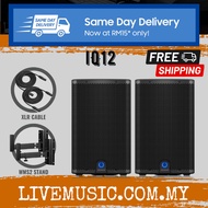 Turbosound iQ12 2500-Watt 12" Powered Speaker With Speaker Stand And Cable - Each / Pair ( iQ-12 / iQ 12 )