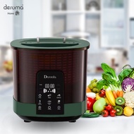 Deroma W200 Food Ozone Disinfection Washer Sterilizer Rotary Cleaning Food 12L Digital Screen