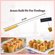 Brass Pie Tee Mould Copper Pai Tee Mould Acuan Pie Tembaga Serbaguna