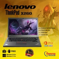 Lenovo ThinkPad X260 Ultrabook 6th Gen Intel Core i5 Processor 12.5" Display 16GB RAM 512GB SSD HDD HDMI WebCam