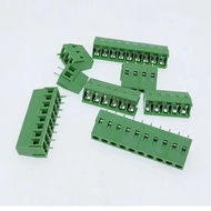 DG/KF128 5.0mm/5.08 PCB Screw Terminal Block Connector 2P 3P 4P 5P 6P 7P 8P 9P 10P 12P Terminals 380
