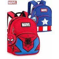 School Bag / marvel spiderman And captain america motiv Bag