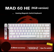VXE MADLIONS MAD60 HE Wired e-sports magnetic switch hot swappable mechanical keyboard