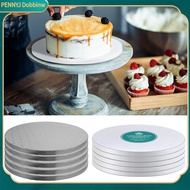 PENNYJ 10 Inches Cake Board 8 Inches Cake Board 5pcs White Cake Boards 8/10/12-inch Non-stick Grease