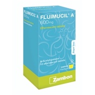 Fluimucil 600mg Effervescent Tablet 10's