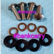 Samsung TV wallmount screws(41 to 60 inch TVs) M8 STAINLESS STEEL Full set of 4