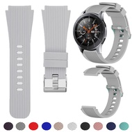 22mm Silicone Bands for Samsung Galaxy Watch 46mm/3 45mm/Gear S3 Classic/Frontier/Huawei Watch GT 2 3 Pro 46mm Amazfit GTR Strap