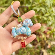 Song Jin Pony 2026 Year of the Horse Keychain Pendant Creative Keychain