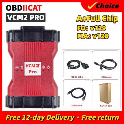 A++ New VCM2 PRO VCMII Auto Car Diagnostic Tools for Ford for Mazda VCM2 IDS Interface Multi-languag