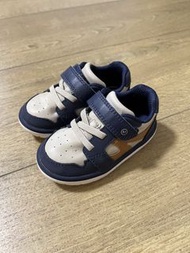 Stride Rite Navy Blue & Beige Toddler Sneakers