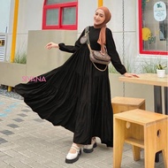 Joya Gamis Rayon Lux Premium Soft Flowy and Cool - Muslim Women's Gamis - Teenage Gamis - Long Sleev