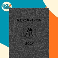 Reservation Book : RESTAURANT APPOINTMENT: measuring 8x10,120 pages, 6 columns,20 entry by Booking B