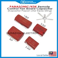 Panasonic KDK Ceiling Fan Condenser Capacitor 1.8uF 2.4uF 3.3uF 5uF [Condenser Kipas Siling]