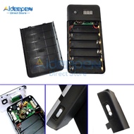 3.3A 5V 12V 19V 21V Mobile Power Bank Six 18650 Battery Charger For 19V Laptop 5V Phone Not Include 