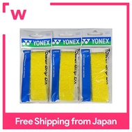 YONEX [YONEX] Towel Grip DX (1pcs.) Yellow x 3pcs AC402DX-004-3SET
