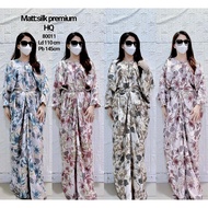 800011/women's Tiedeye Kaftan Dress Thick And Soft Imported Premium Silk Material/Long Casual Dress Flower Motif Ld110 Length145