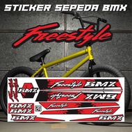BMX BIKE STICKER VARIATIONS BMX BIKE DECAL STICKER VARIATIONS FREESTYLE BMX/ 01 MOTORCYCLE STICKER