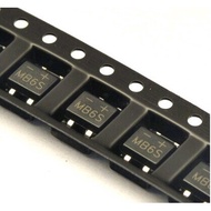 100pcs SMD MB6S 0.5A 600V Single Phases Diode Rectifier Bridge SOP-4