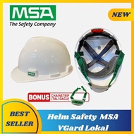 MSA Vgard Fastrac Project Safety Helmet + Talidagu MSA Helmet/ - MSA V-Gard Safety Helmet
