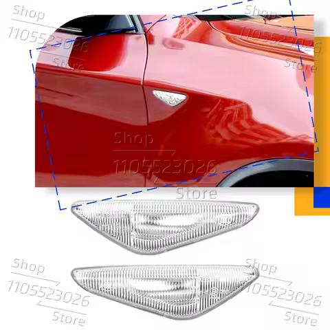OE:63137171007 63137171008 Front Fender Side Turn Signal Marker For BMW X3 X5 X6 F25 E70 E71 Left/Ri
