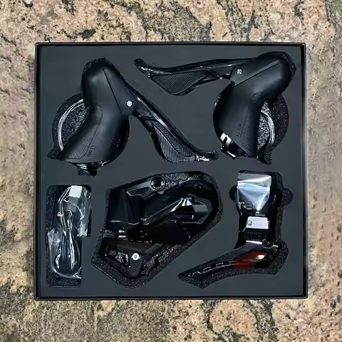 WHEELTOP EDS TX Wireless Electronic Road Bike Groupset, 7–14 Speed, Front & Rear Derailleur, Carbon,