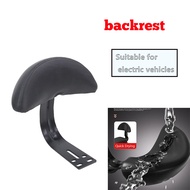 For Electric Bike Saddle Seat with Backrest Mountain Road Bike Seat Cushion with Back Rest Road Bike