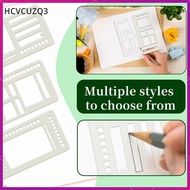 [hcvcuzq3] SiaBiced 3 Pieces Journal Stencil Planner Stencils Reusable Versatile to Do Lists Planner