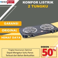 Kompor Listrik 2 Tungku Hemat Listrik Low Watt Induksi Elektrik Murah