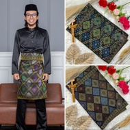 XS-PLUS SIZE Sampin Bentara Instant Songket Ekslusif corak LOTUS Samping dewasa Adult sampin raya be