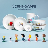 Corelle Corning Ware Peanuts Snoopy Ceramic Dinnerware Set 14pcs