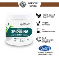 ORGANIC FIELDS Organic Spirulina Powder (180g) | Superfood | Antioxidant | Nutrient Dense | Immune Boost