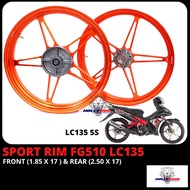 "LIMITED EDITION 100% ORIGINAL RCB Racing Boy FG510 Forged Sport Rim Yamaha Y15 LC5S