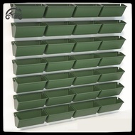 [8C11] Garden Wall Flower Pot Container Wall Vertical Green [8C]